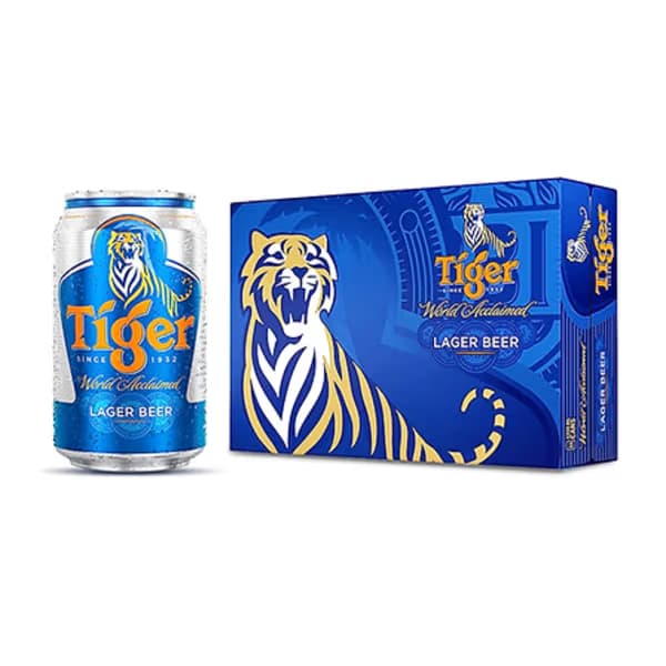 Bia Tiger Nâu