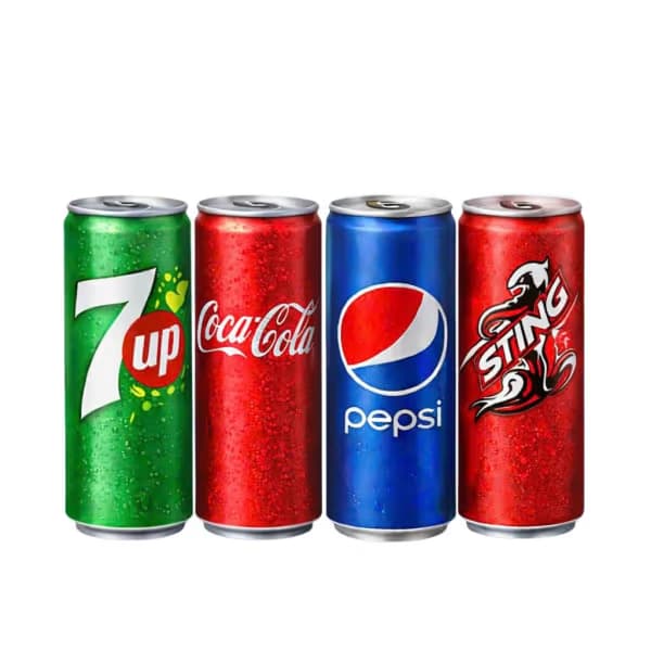 Coca / Pepsi / 7up / Sting