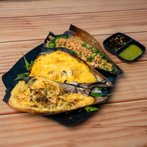 Sò Mai Nướng Mỡ Hành