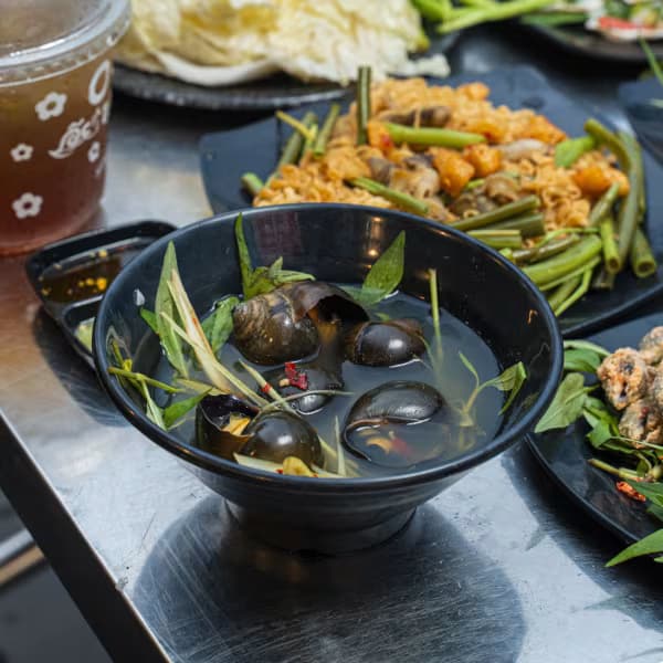 Ốc Bưu Hấp Xả