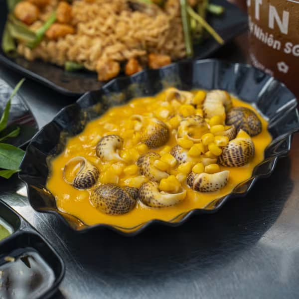 Ốc Bông Xào Bơ Bắp